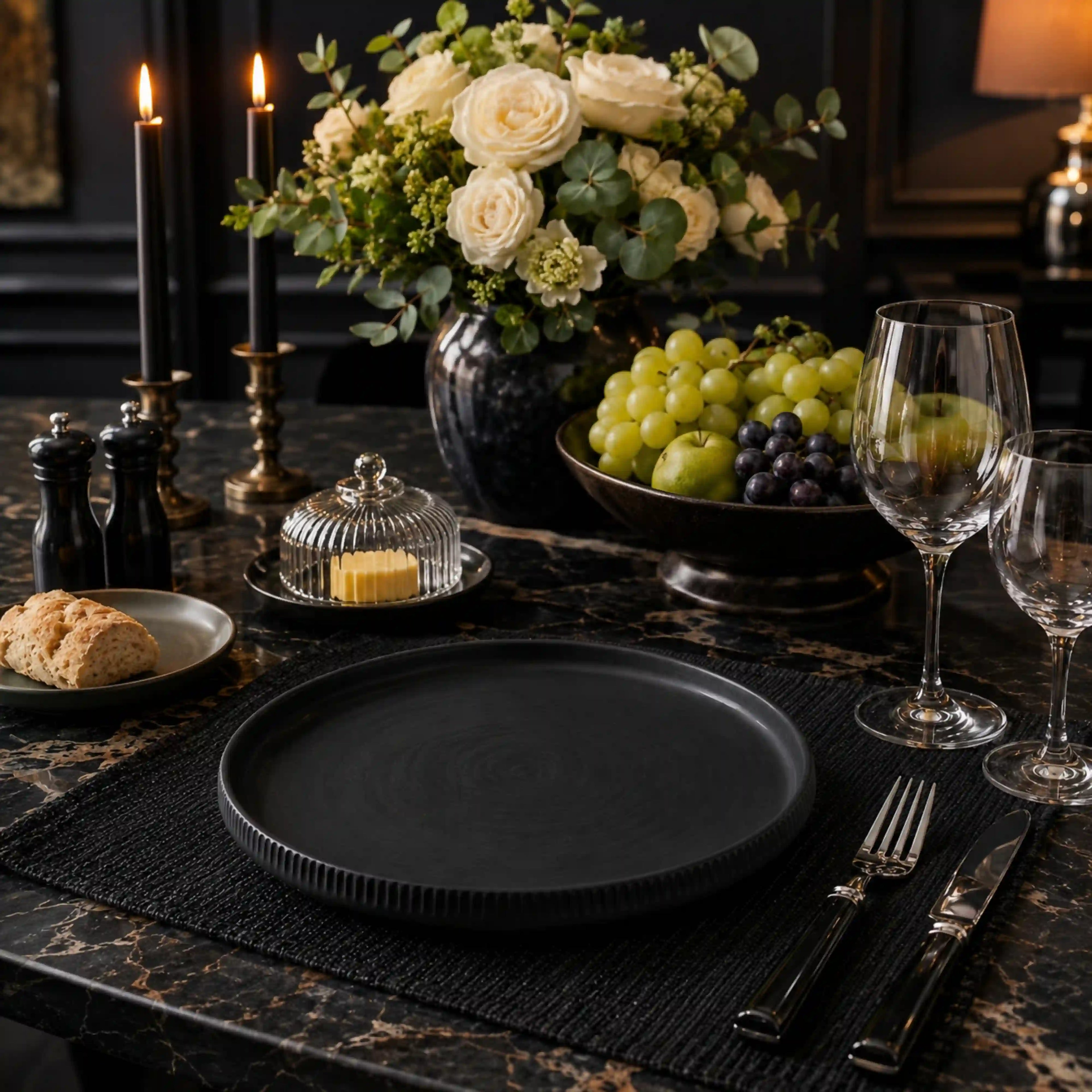 NOELLE NOIR PLATE