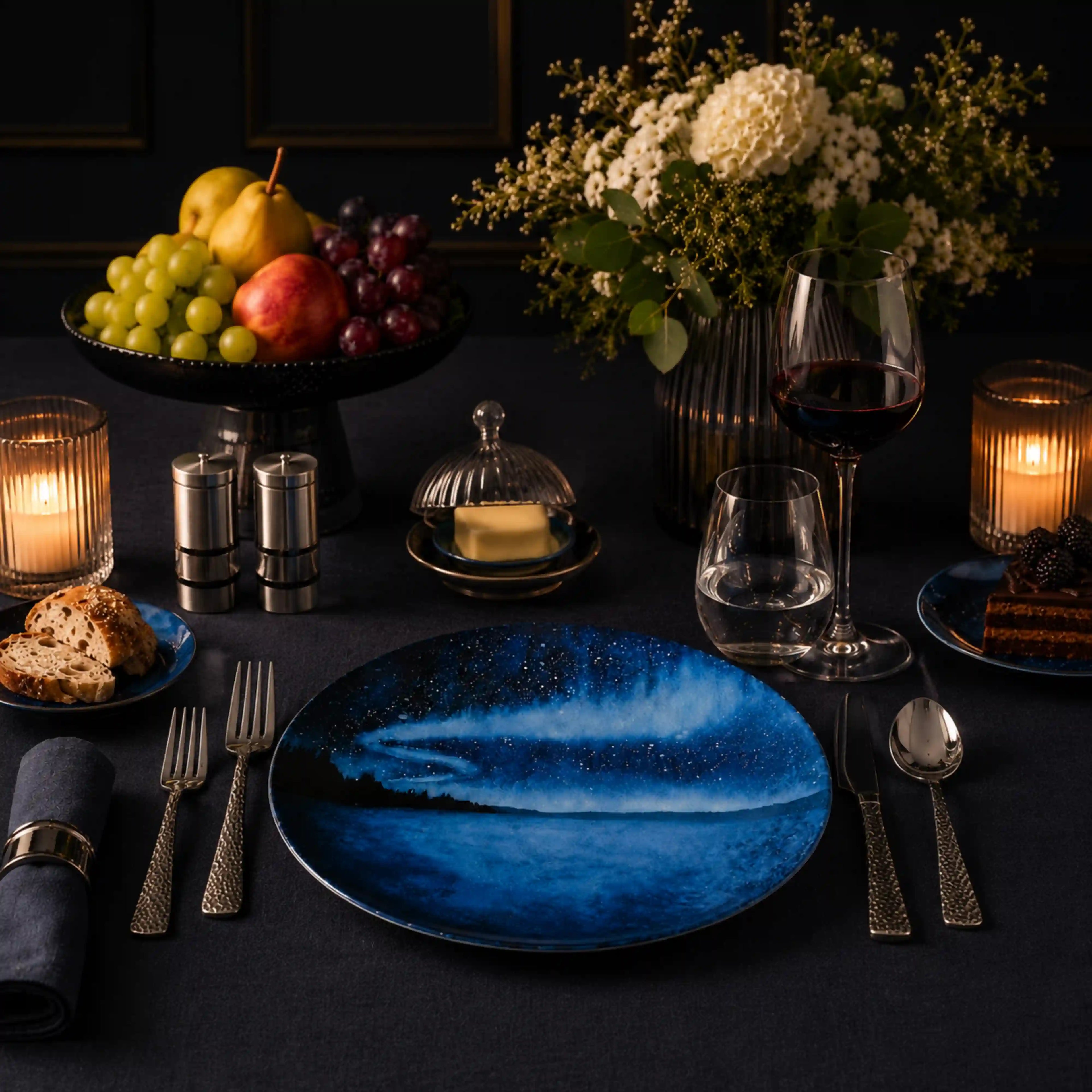 GALILEO AZURE PLATE
