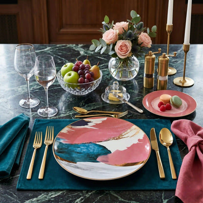 PICASSO ROSÉ RIVIERA PLATE