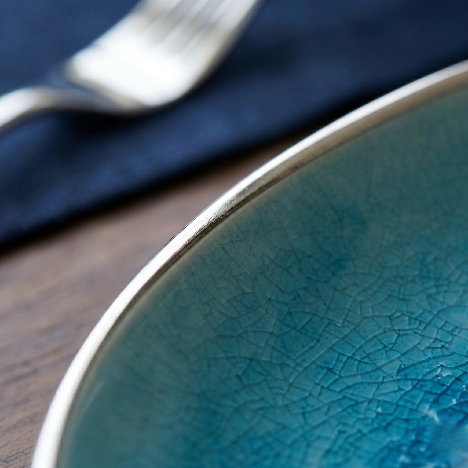 MYSTERIOUS BLUE PLATE