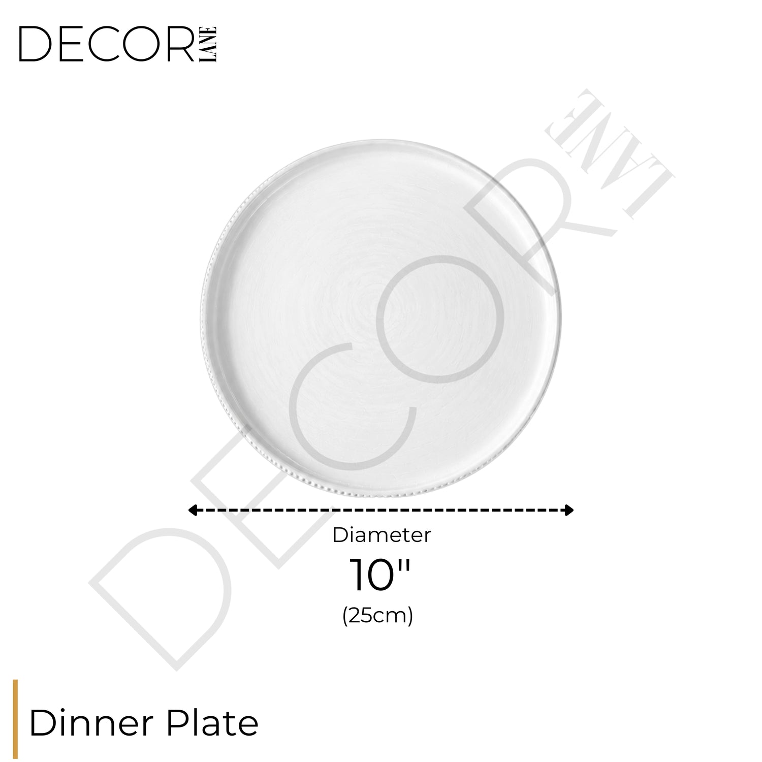 NOELLE BLANC PLATE