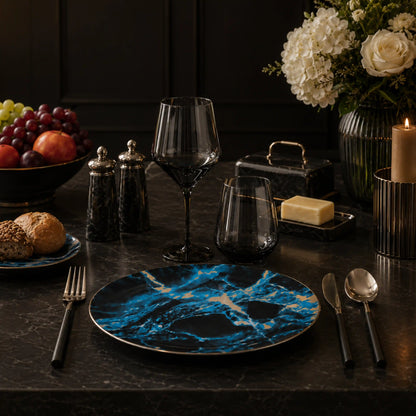 MICHAELANGELO BLEU PLATE