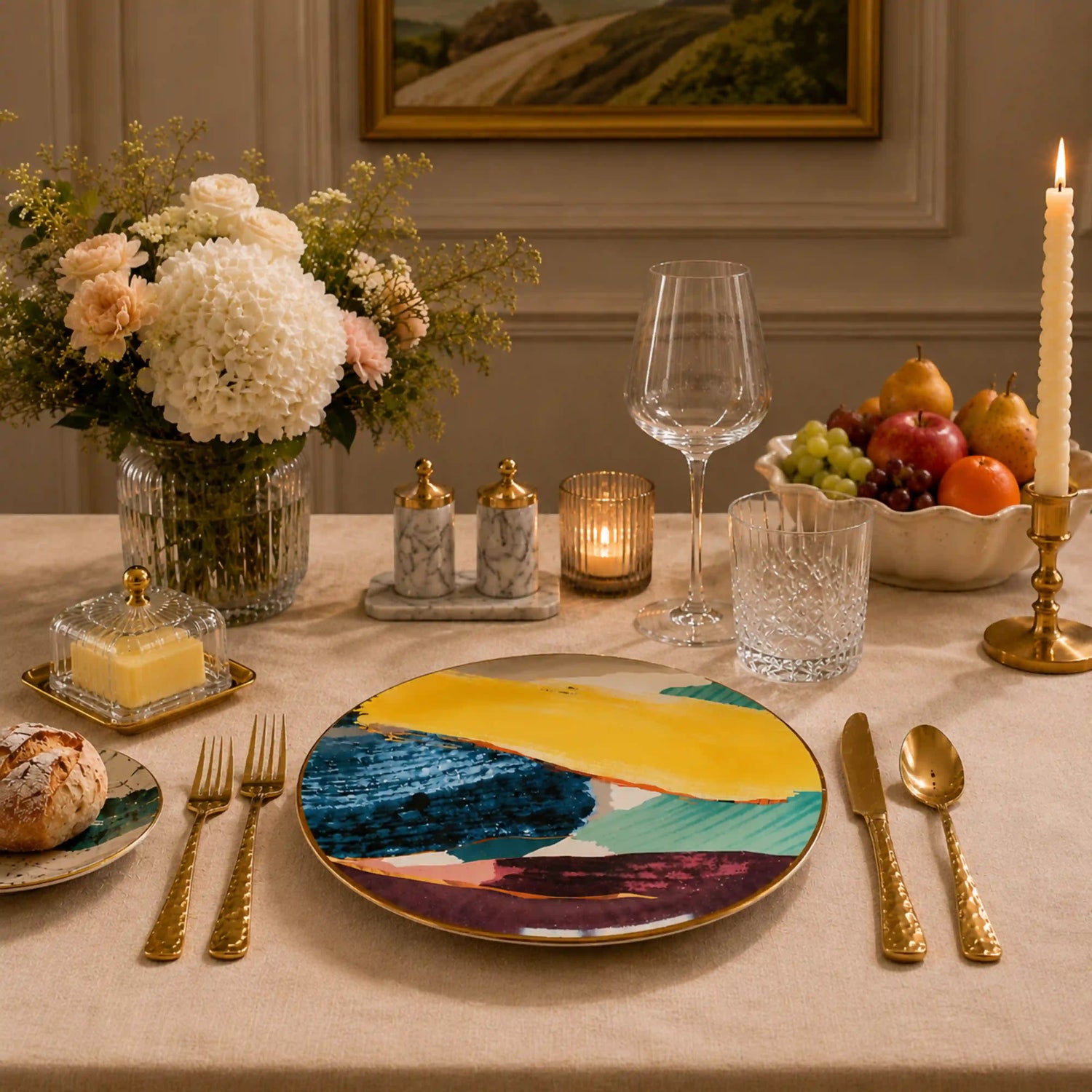 PICASSO SOLEIL AZUR PLATE