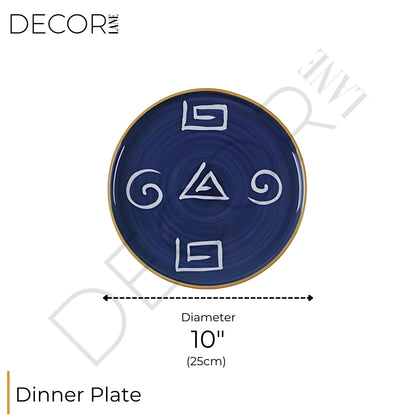 EMILIA AZURE PLATE