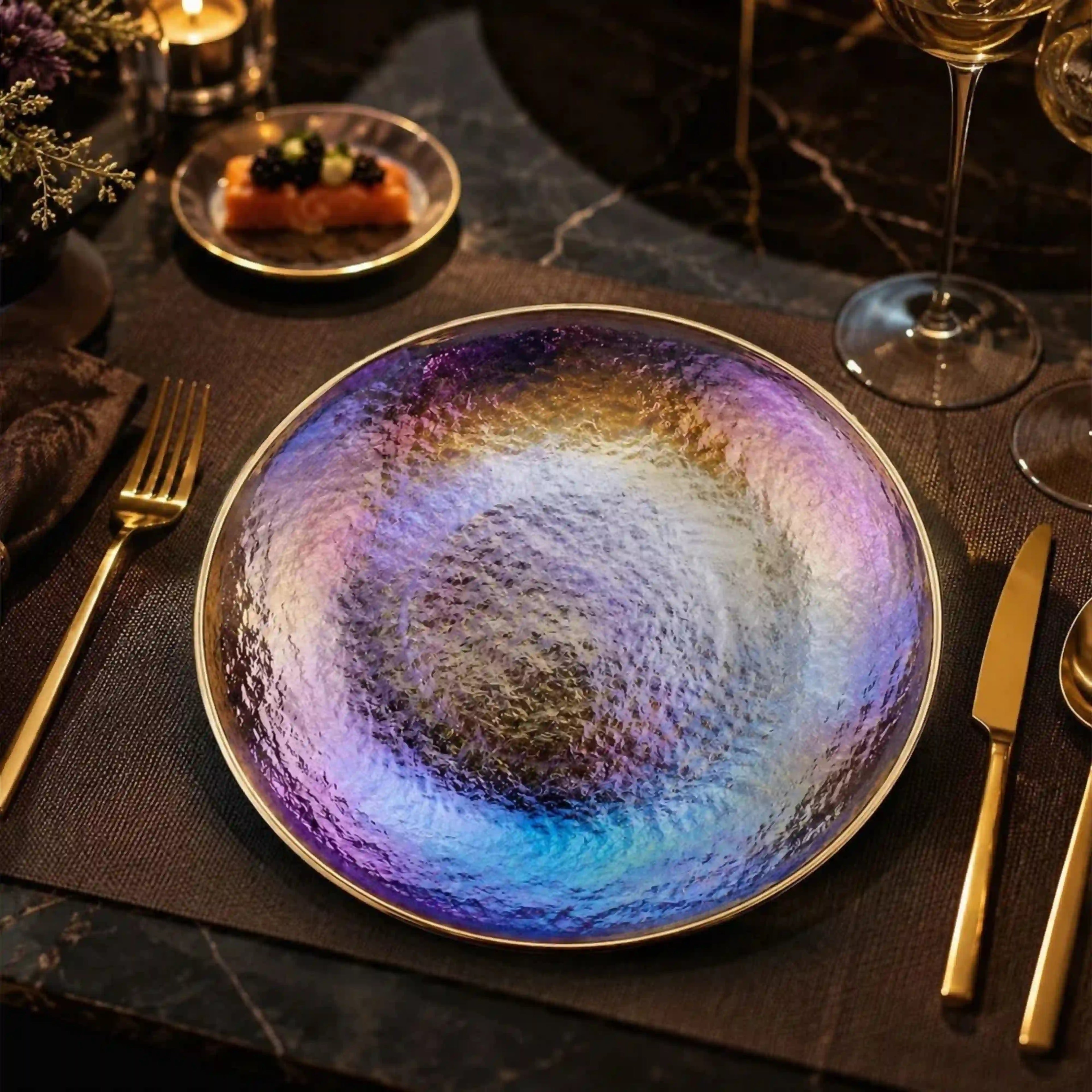 RAINBOW OPAQUE PLATE