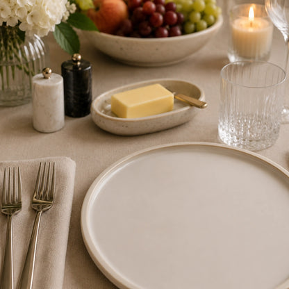 FAYETTE BLANC PLATE