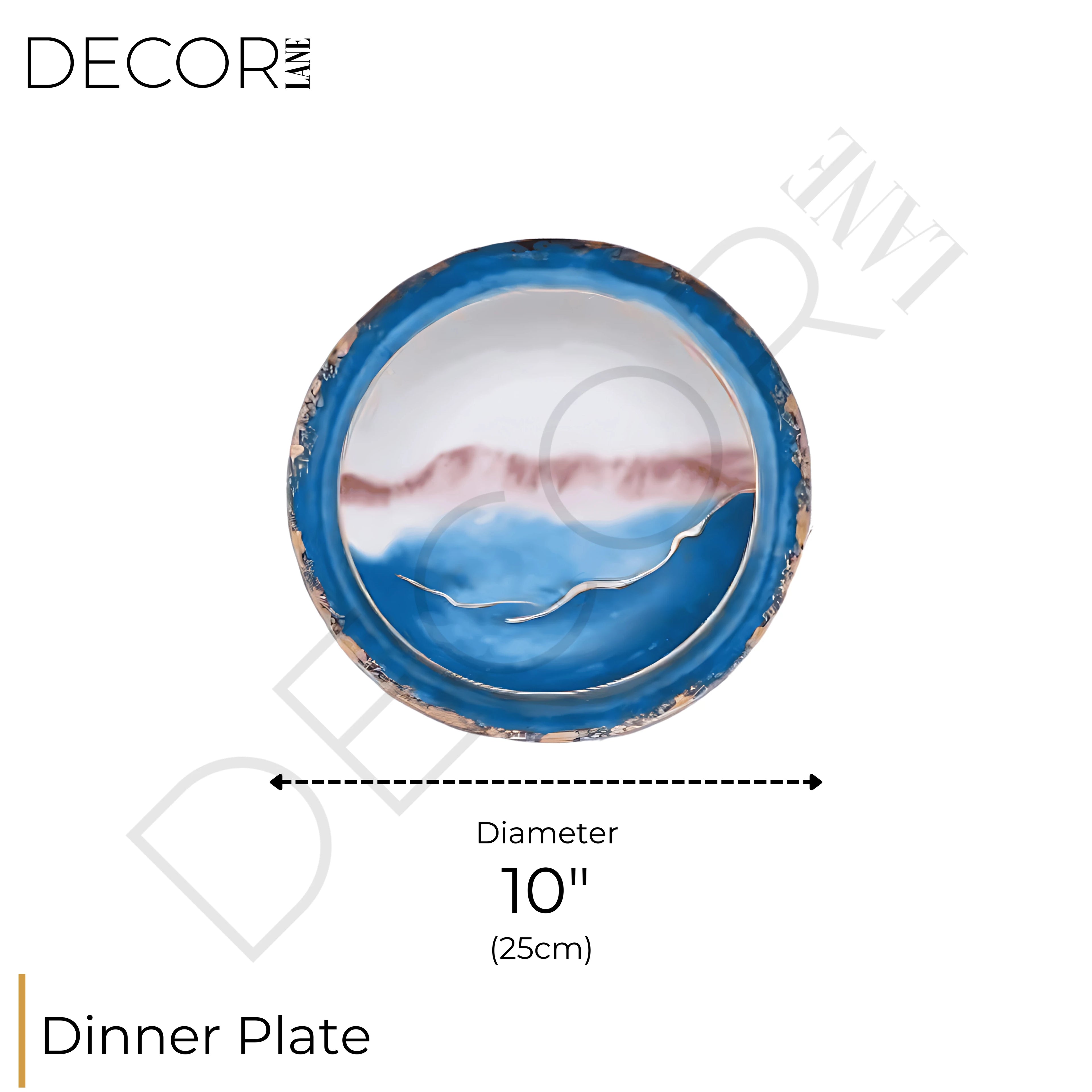VAN GOGH BLEU PLATE