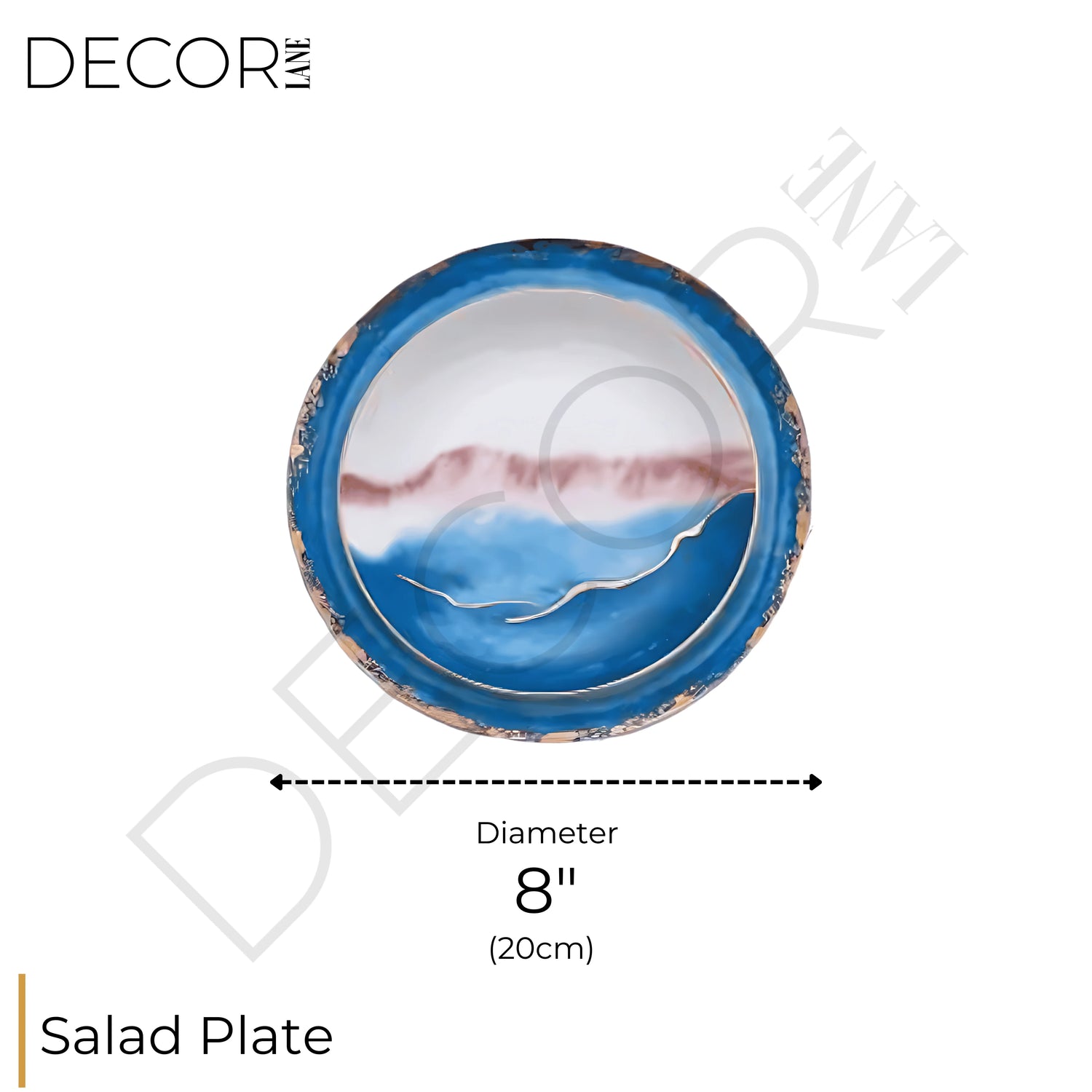 VAN GOGH BLEU PLATE