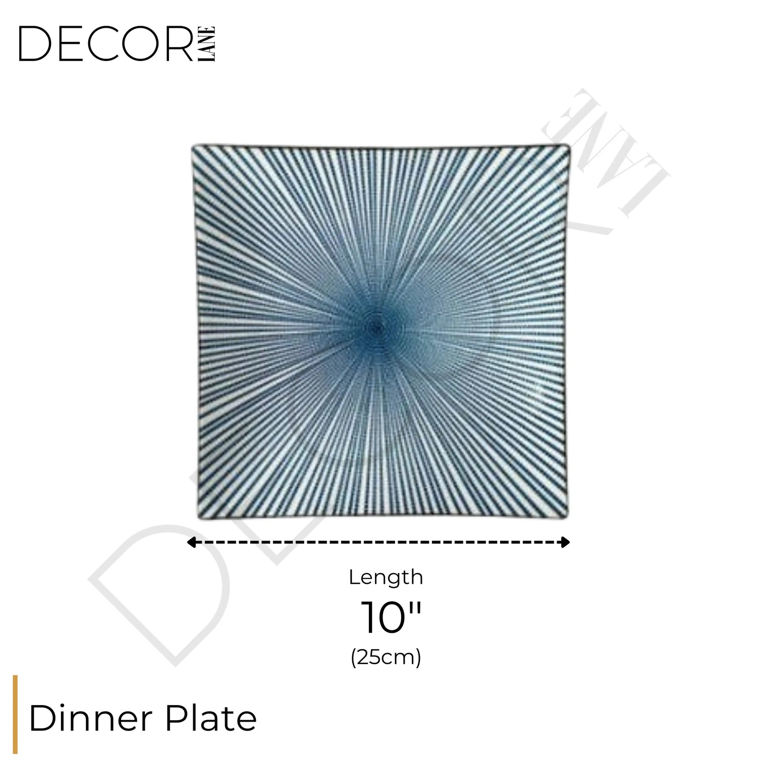 GIANNA CARRÉ PLATE