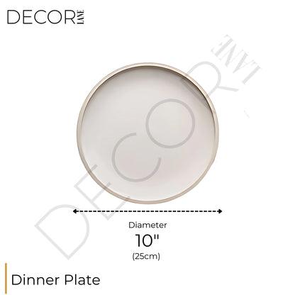 FAYETTE BLANC PLATE