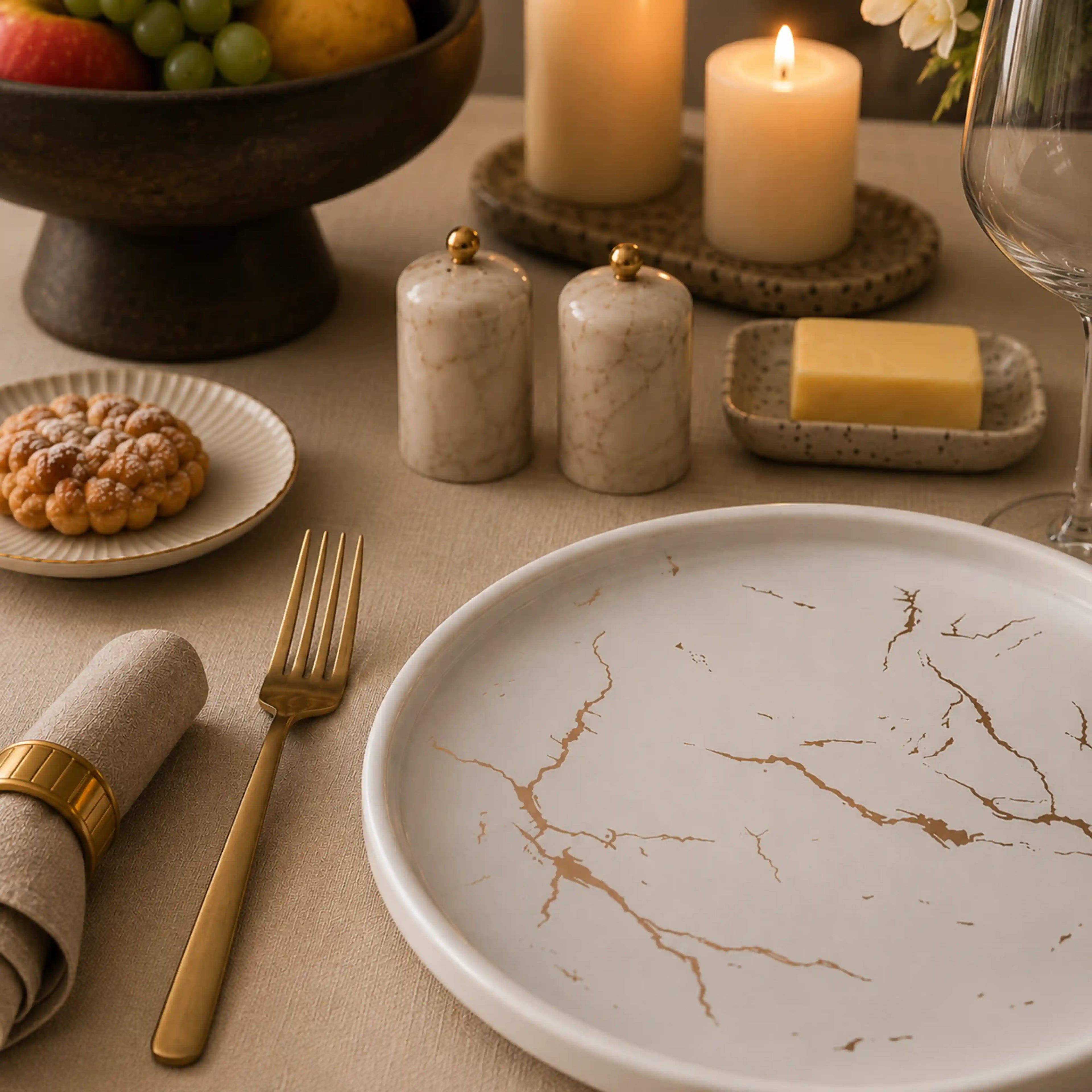 LIGHTNING BLANC PLATE