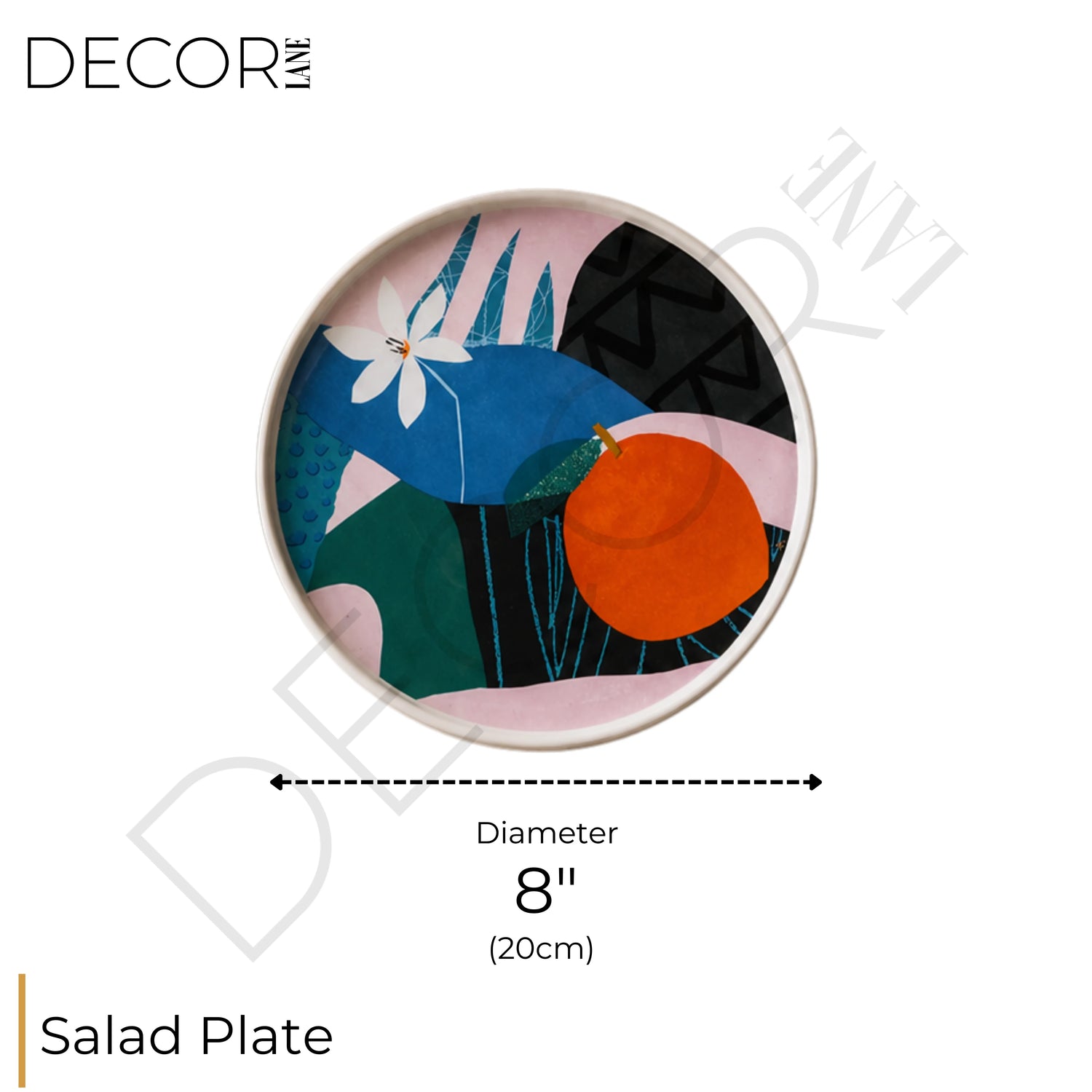 ARTISAN CITRINE PLATE
