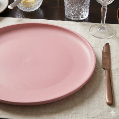 PLAIN ROSE PLATE