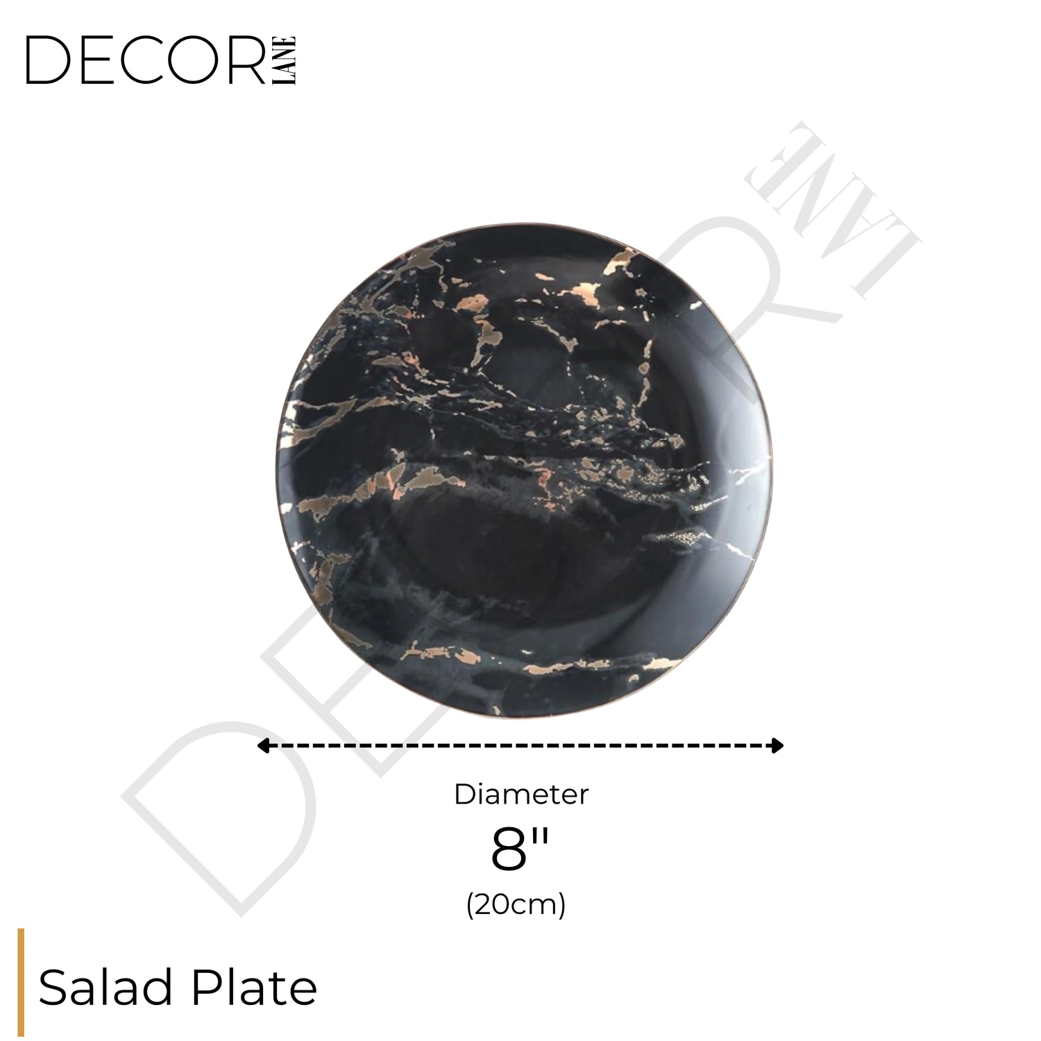 MICHAELANGELO NOIR PLATE