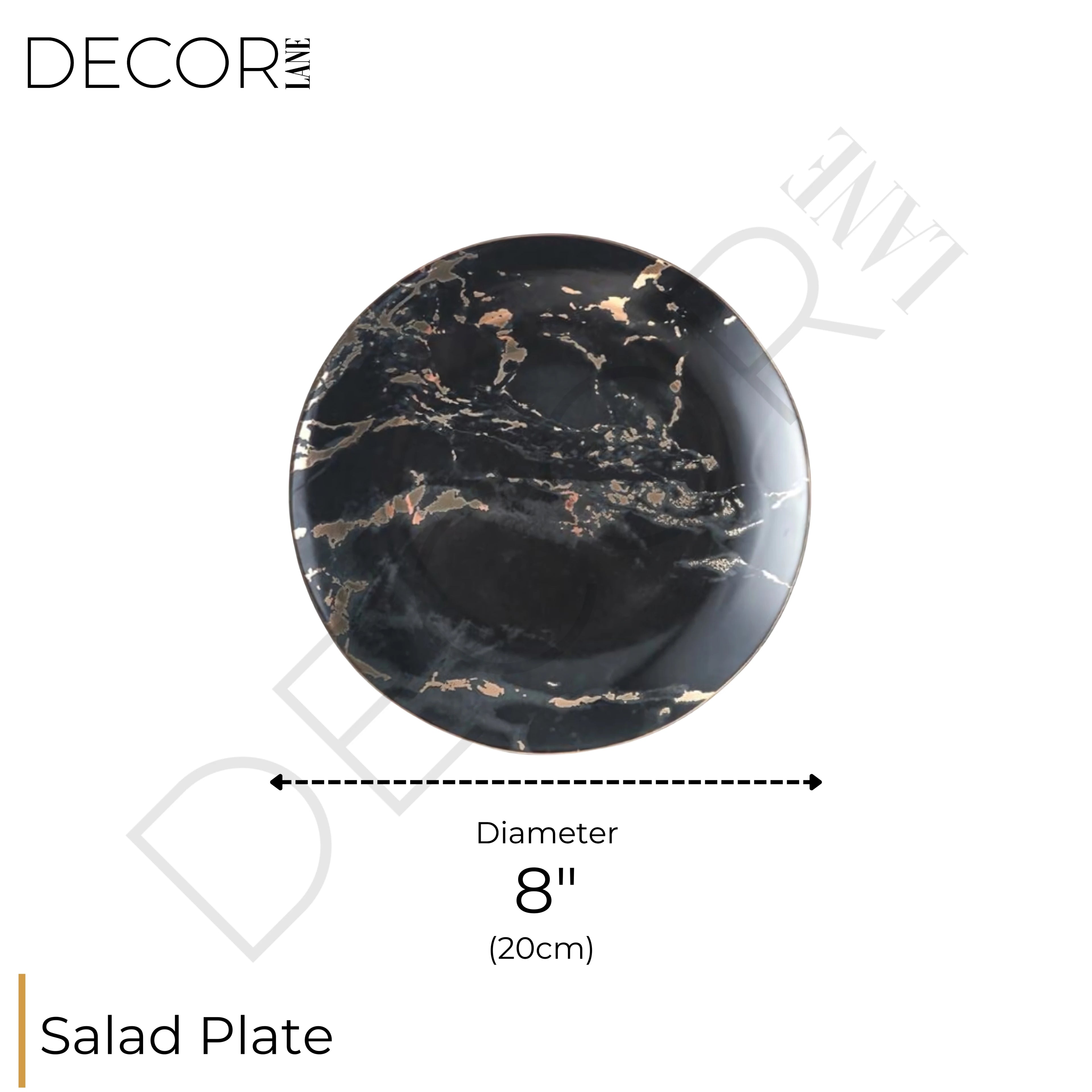 MICHAELANGELO NOIR PLATE