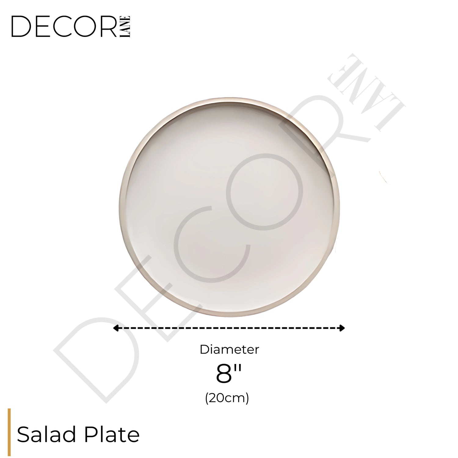 FAYETTE BLANC PLATE