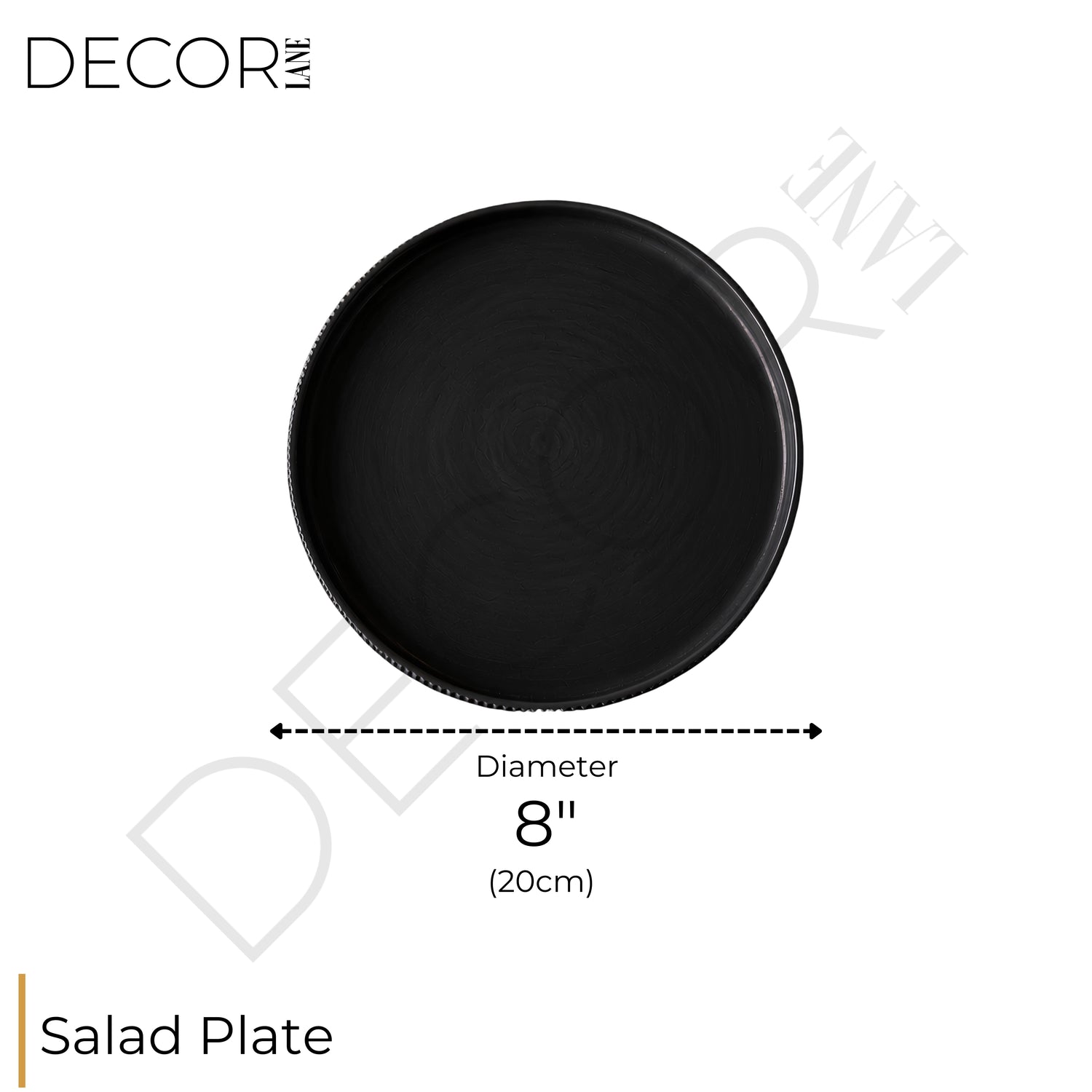 NOELLE NOIR PLATE
