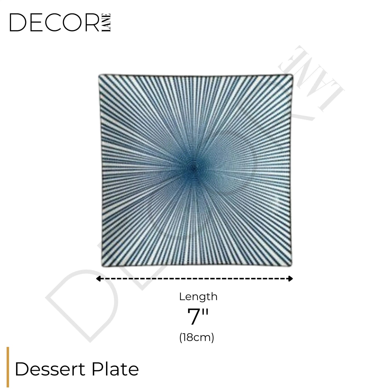 GIANNA CARRÉ PLATE