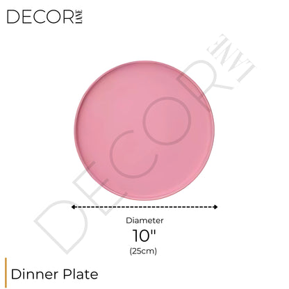 PLAIN ROSE PLATE