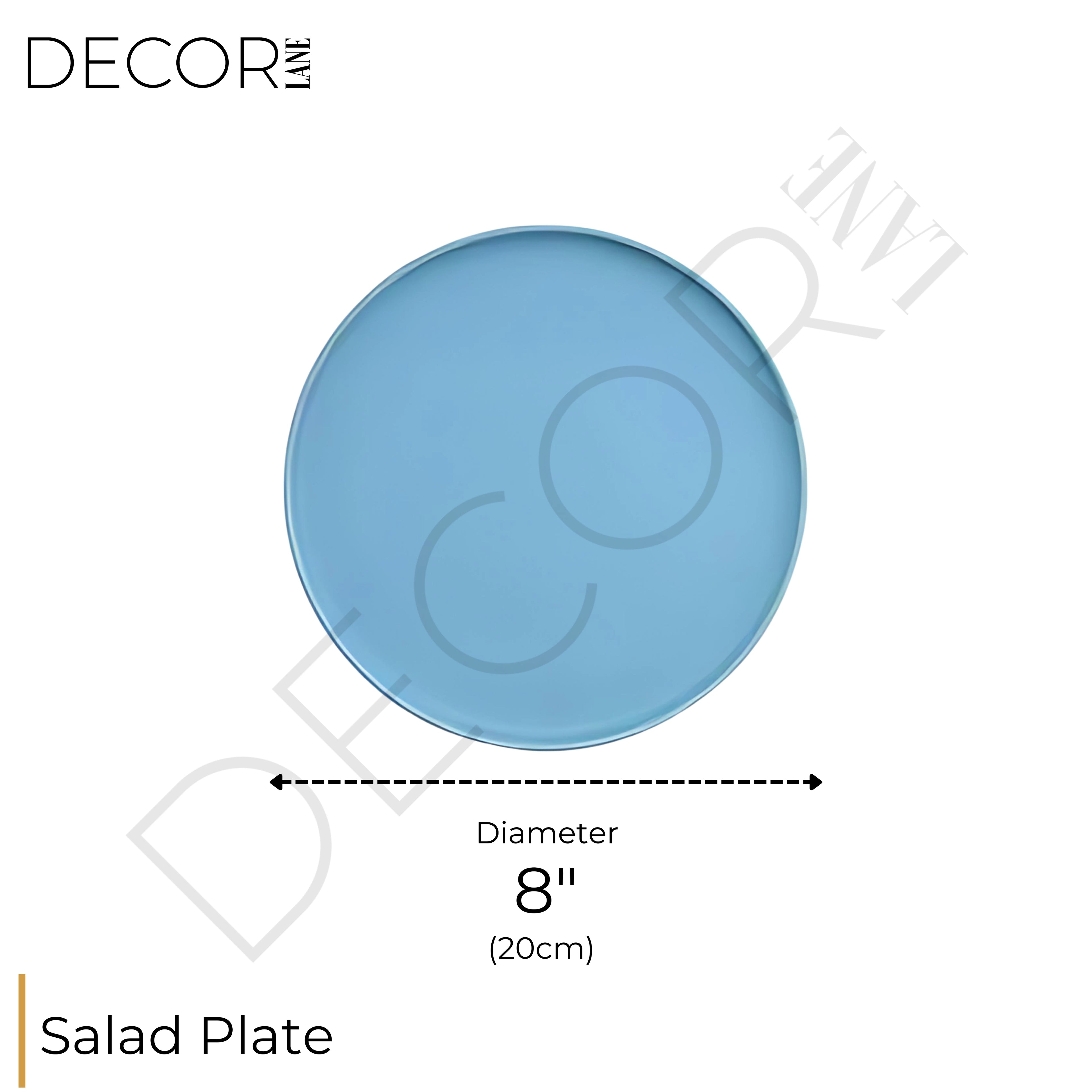 PLAIN BLEU PLATE