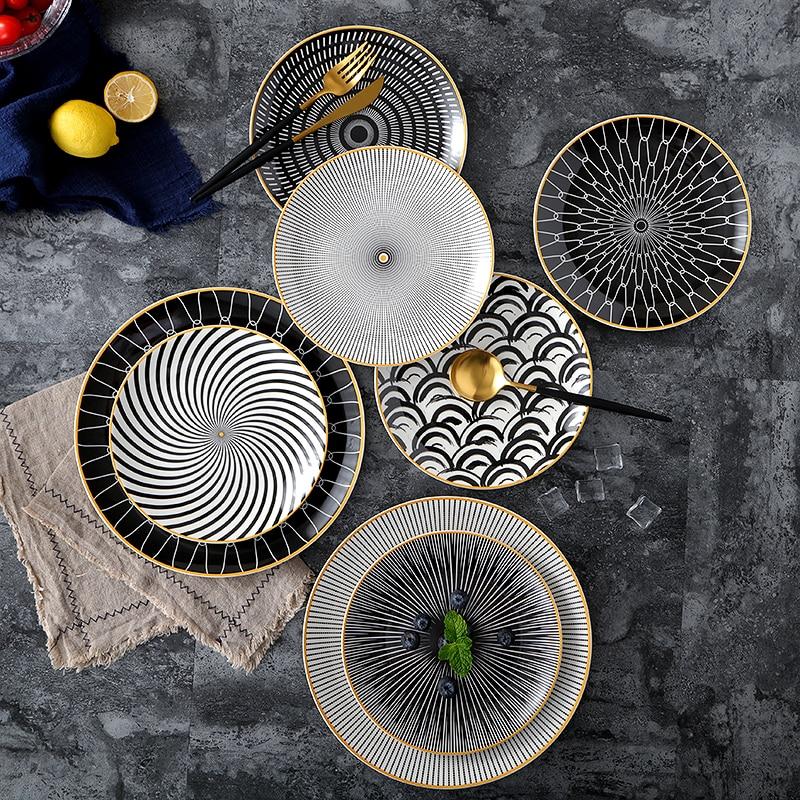 Euclid Plate Collection | Porcelain