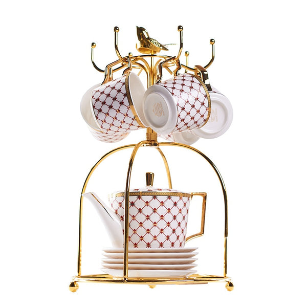 VATICAN TEACUP COLLECTION SET