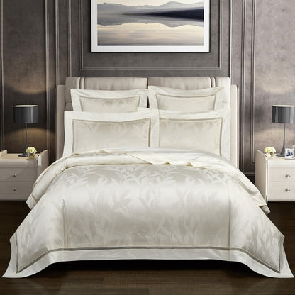 HUDSON PREMIUM DUVET COVER &amp; SHAMS EGYPTIAN COTTON 600TC