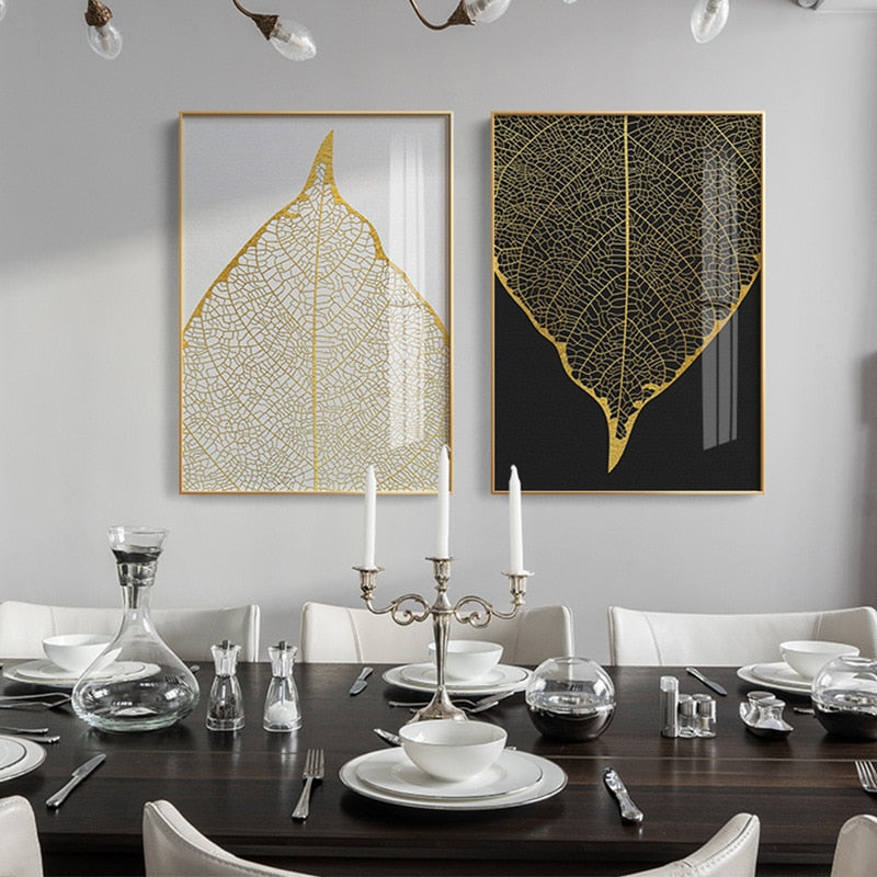 PETAL OF GOLD CANVAS PRINT