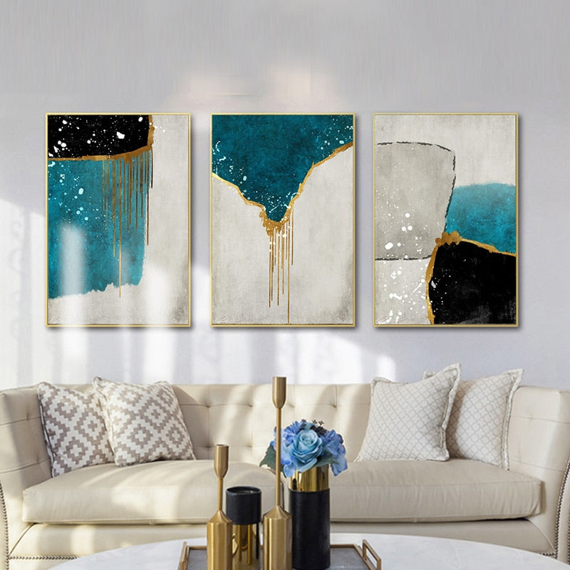 MELTING WALLS CANVAS PRINT