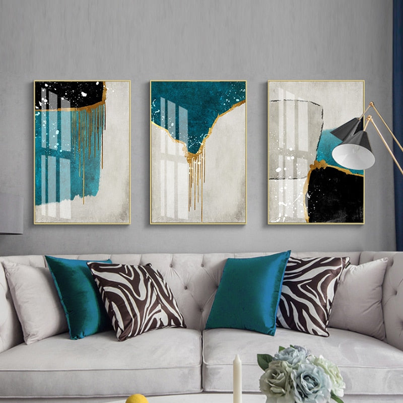 MELTING WALLS CANVAS PRINT
