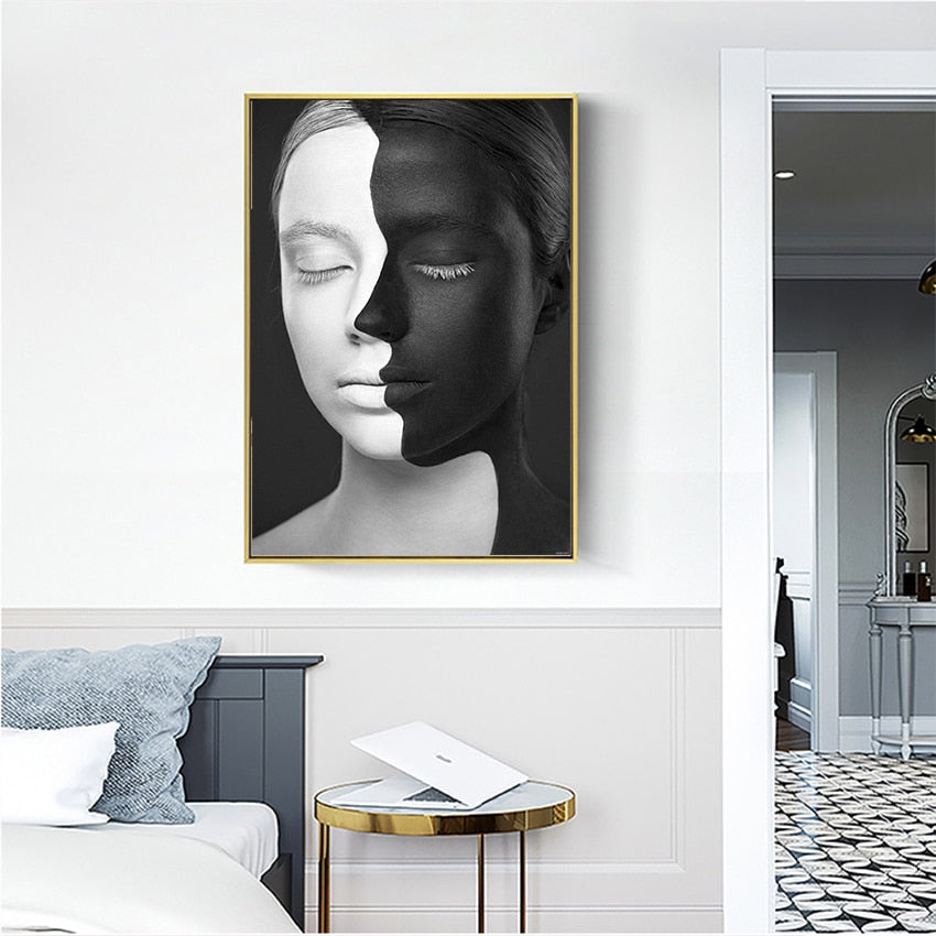 YING &amp; YANG CANVAS PRINT