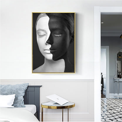 YING &amp; YANG CANVAS PRINT
