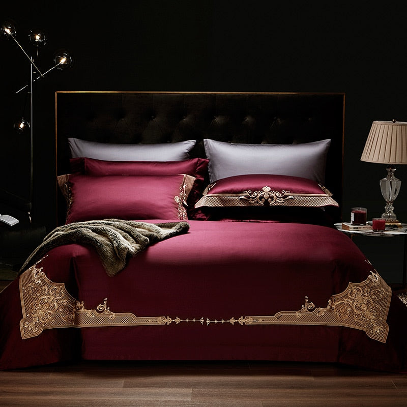 Inisignia Luxury Duvet Cover & Shams, Egyptian Cotton