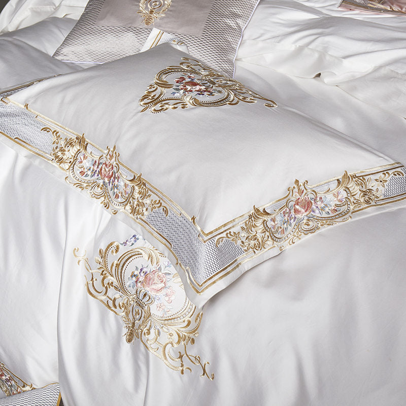 INFINIA ROYALE DUVET COVER &amp; SHAMS EGYPTIAN COTTON 1000TC