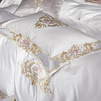 INFINIA ROYALE DUVET COVER &amp; SHAMS EGYPTIAN COTTON 1000TC