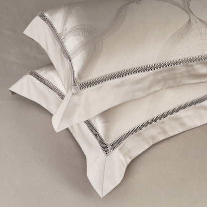 HUDSON PREMIUM DUVET COVER &amp; SHAMS EGYPTIAN COTTON 600TC
