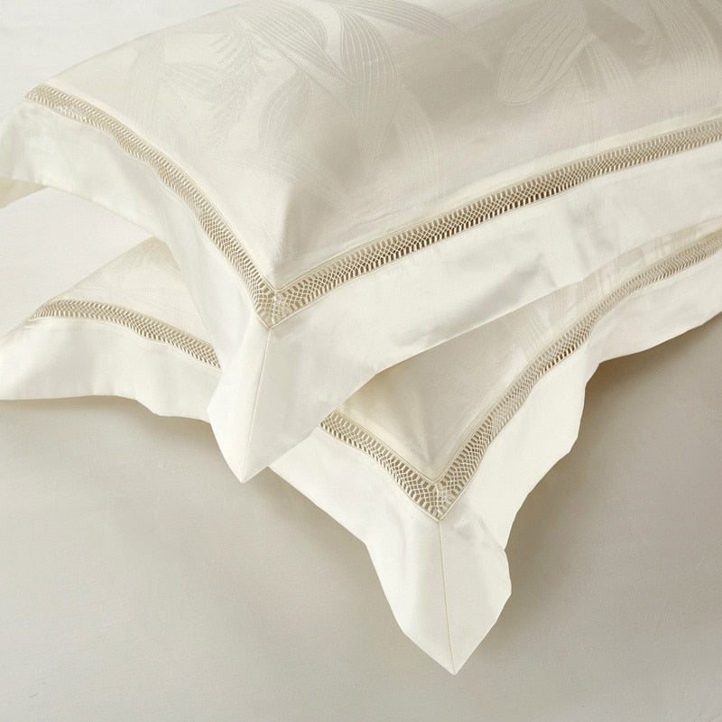 HUDSON PREMIUM DUVET COVER &amp; SHAMS EGYPTIAN COTTON 600TC