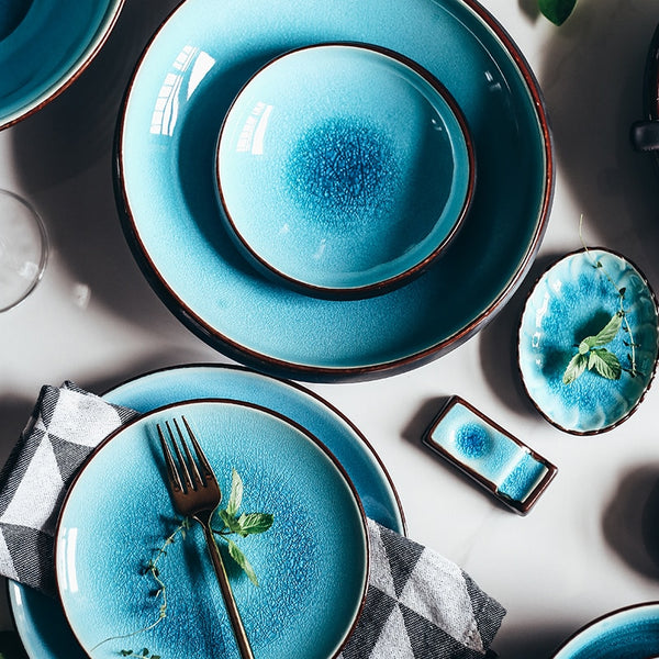 MYSTERIOUS BLUE DINING COLLECTION