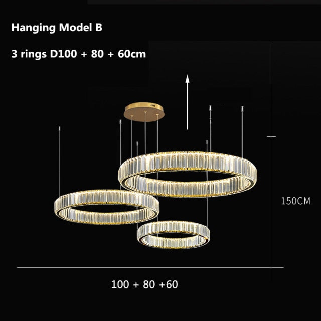 HALO CHANDELIER