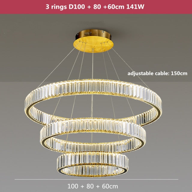 HALO CHANDELIER