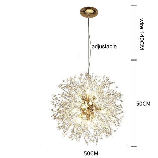 THE DANDELION CHANDELIER