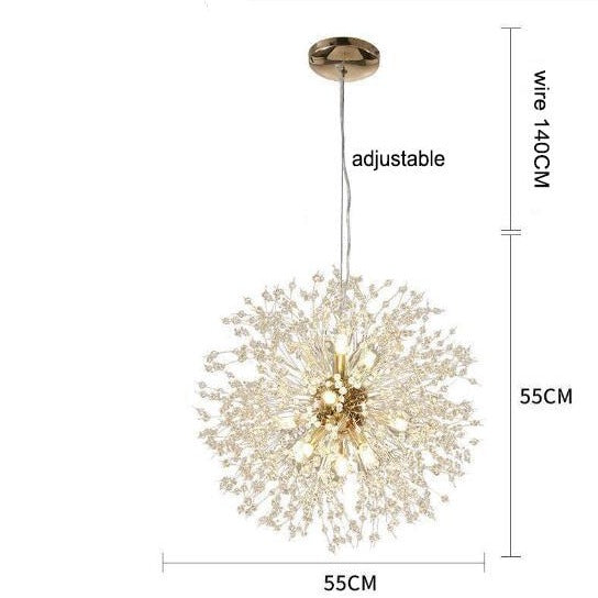 THE DANDELION CHANDELIER