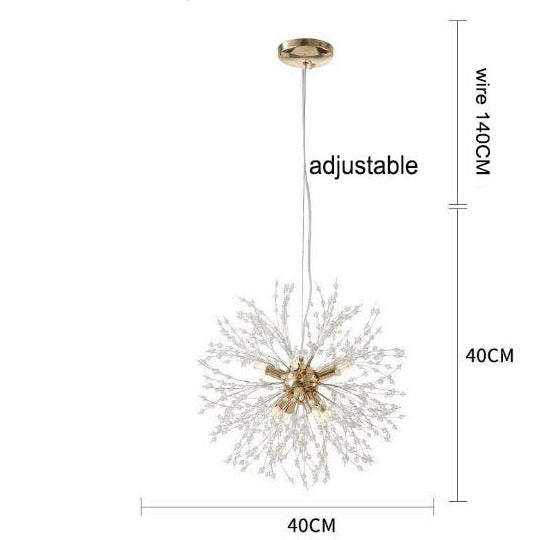 THE DANDELION CHANDELIER