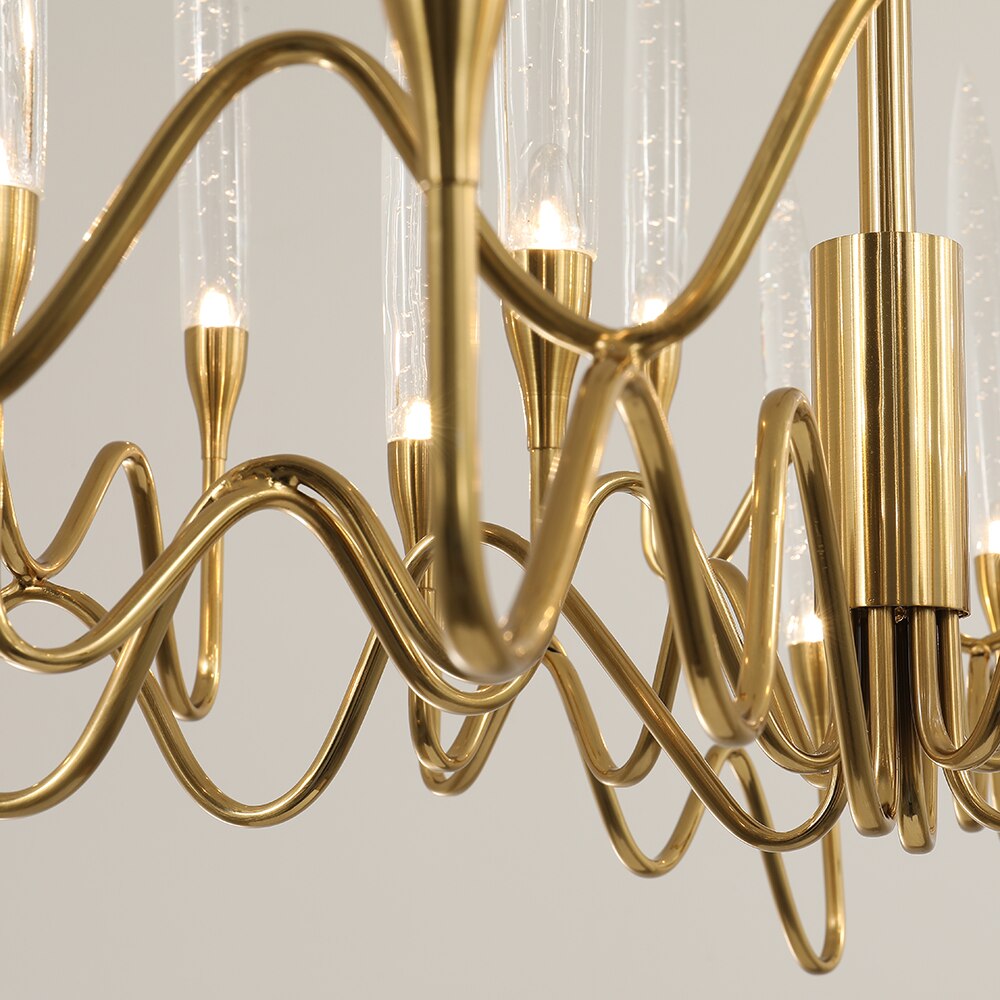 EUROPEAN CANDLE CHANDELIER