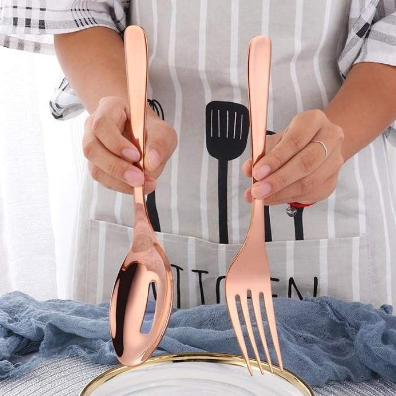 SAO PAULO SALAD SERVING SET