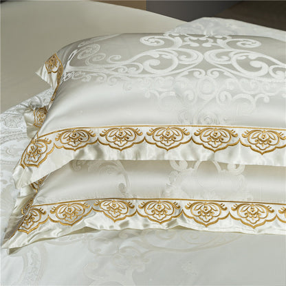 AVERY PREMIUM DUVET COVER &amp; SHAMS EGYPTIAN COTTON 1000TC
