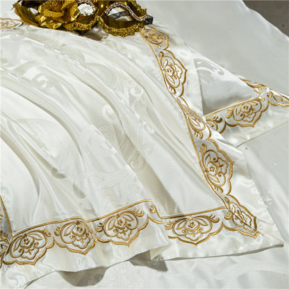 AVERY PREMIUM DUVET COVER &amp; SHAMS EGYPTIAN COTTON 1000TC