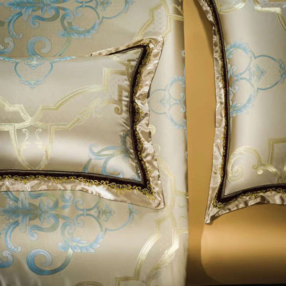 HAZEL PREMIUM DUVET COVER &amp; SHAMS EGYPTIAN COTTON 1000TC