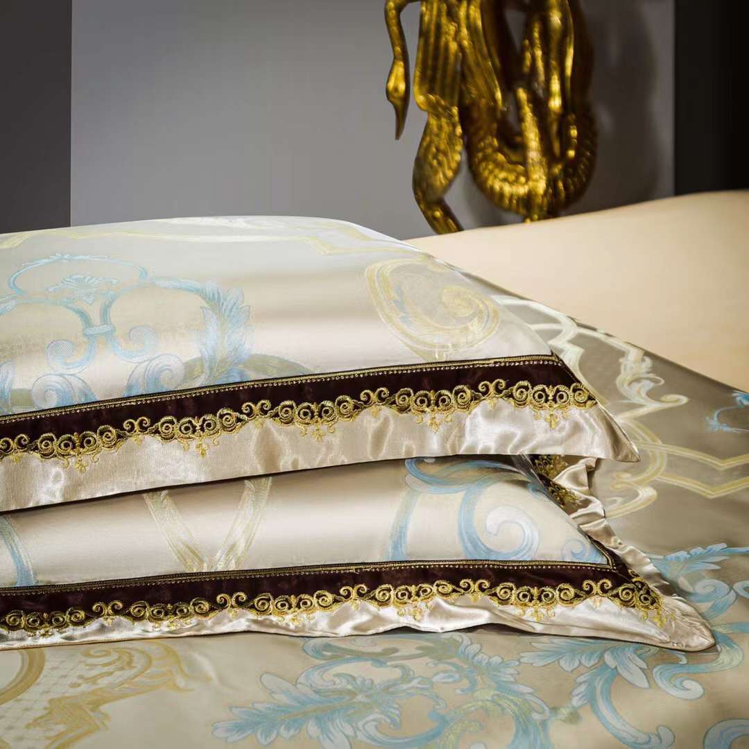 HAZEL PREMIUM DUVET COVER &amp; SHAMS EGYPTIAN COTTON 1000TC
