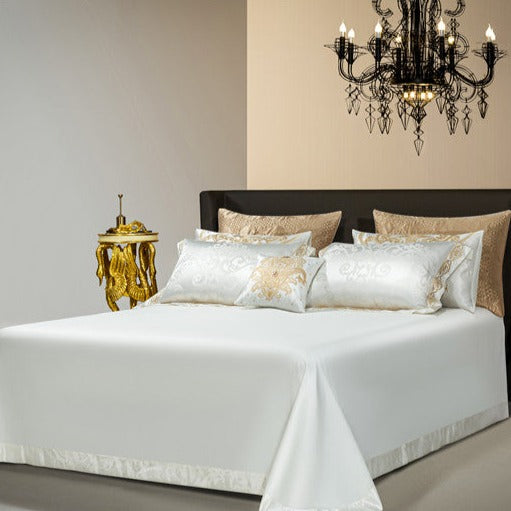 AVERY PREMIUM DUVET COVER &amp; SHAMS EGYPTIAN COTTON 1000TC